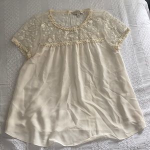 White embellished blouse